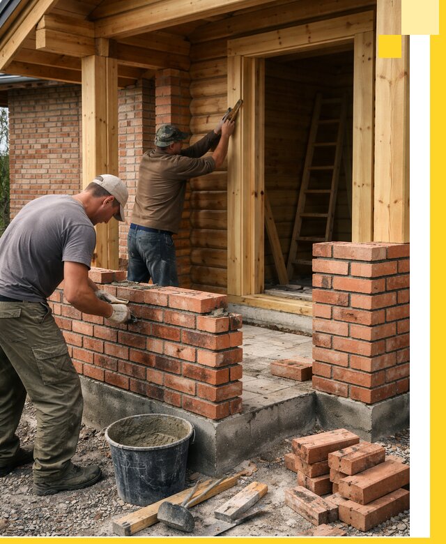 Строительство кирпичных бань под ключ в Котласе с гарантией качества