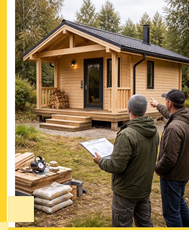 Каркасные бани под ключ в Котласе от 310890 р. | ЭриданКтл