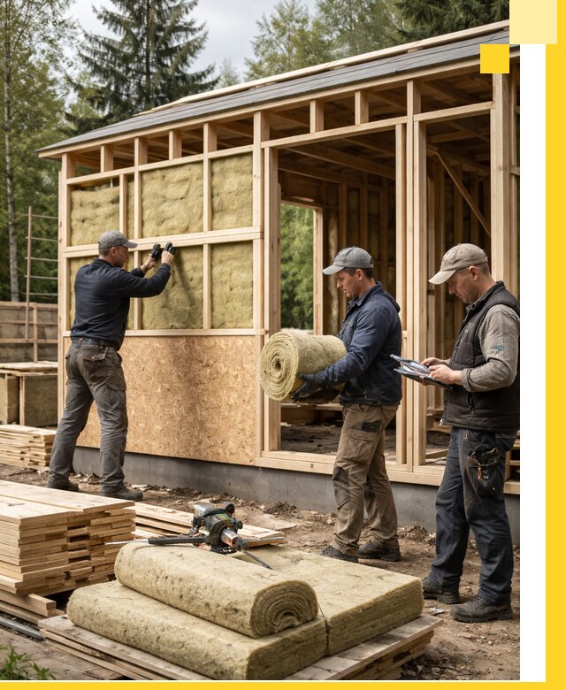 Проектирование и строительство каркасных бань в Котласе под ключ