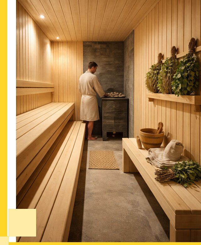 Отделка парной под ключ в Котласе от 362705 р. | ЭриданКтл