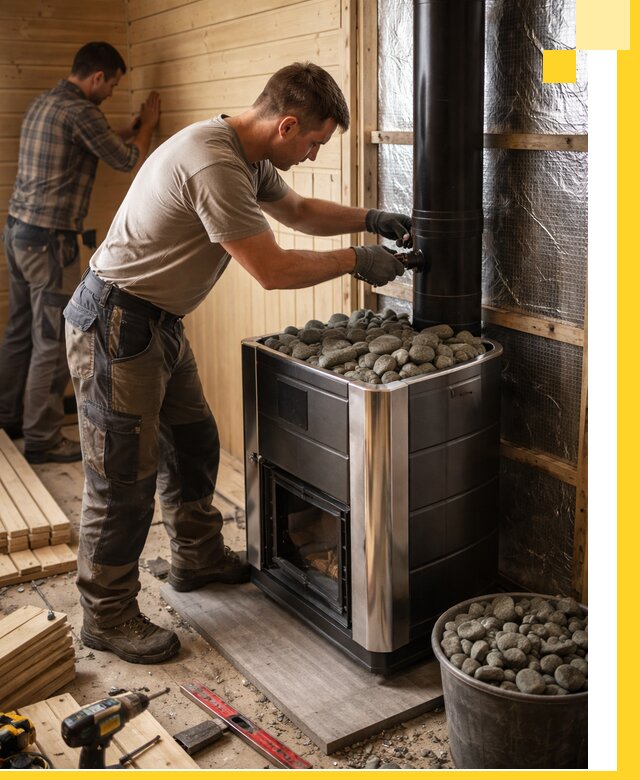 Проектирование и строительство парилок для бани в Котласе под ключ