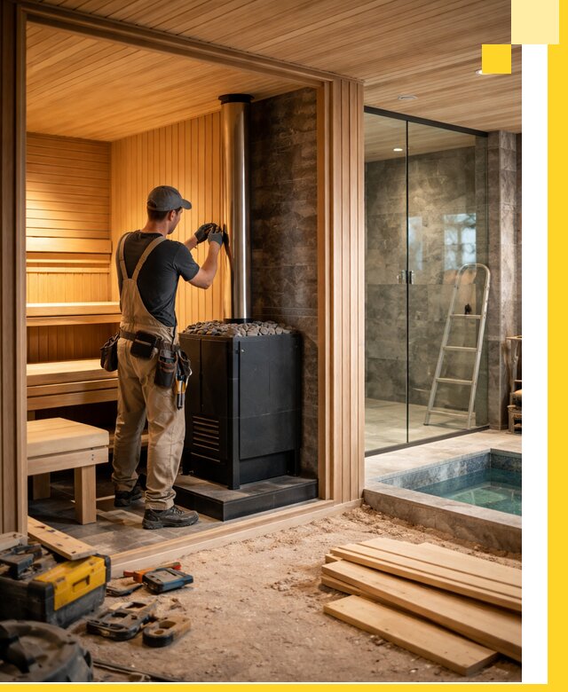 Полное строительство банных комплексов под ключ в Котласе