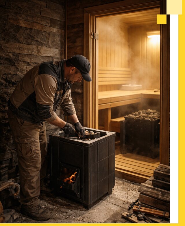 Строительство бани с сауной под ключ в Котласе от проекта до сдачи