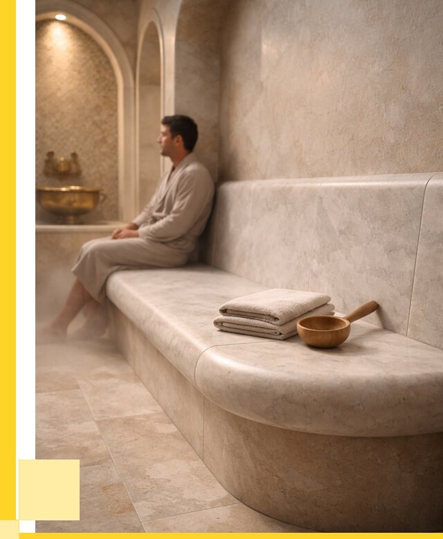 Сиденья для хамама в Котласе под ключ от 12436 р. | ЭриданКтл