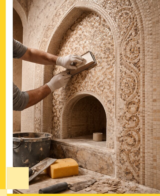 Мозаика для хамама в Котласе под ключ от 5182 р. | ЭриданКтл