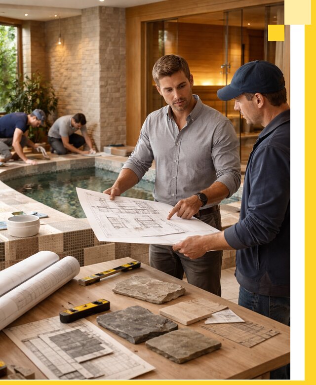 Проектирование SPA зон под ключ в Котласе с инженерией